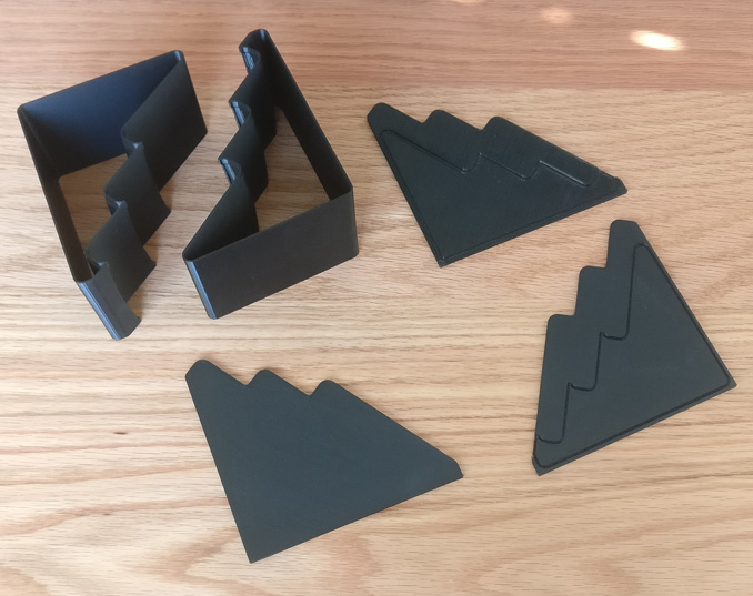 Game Gear Shelf 3D Printed Parts