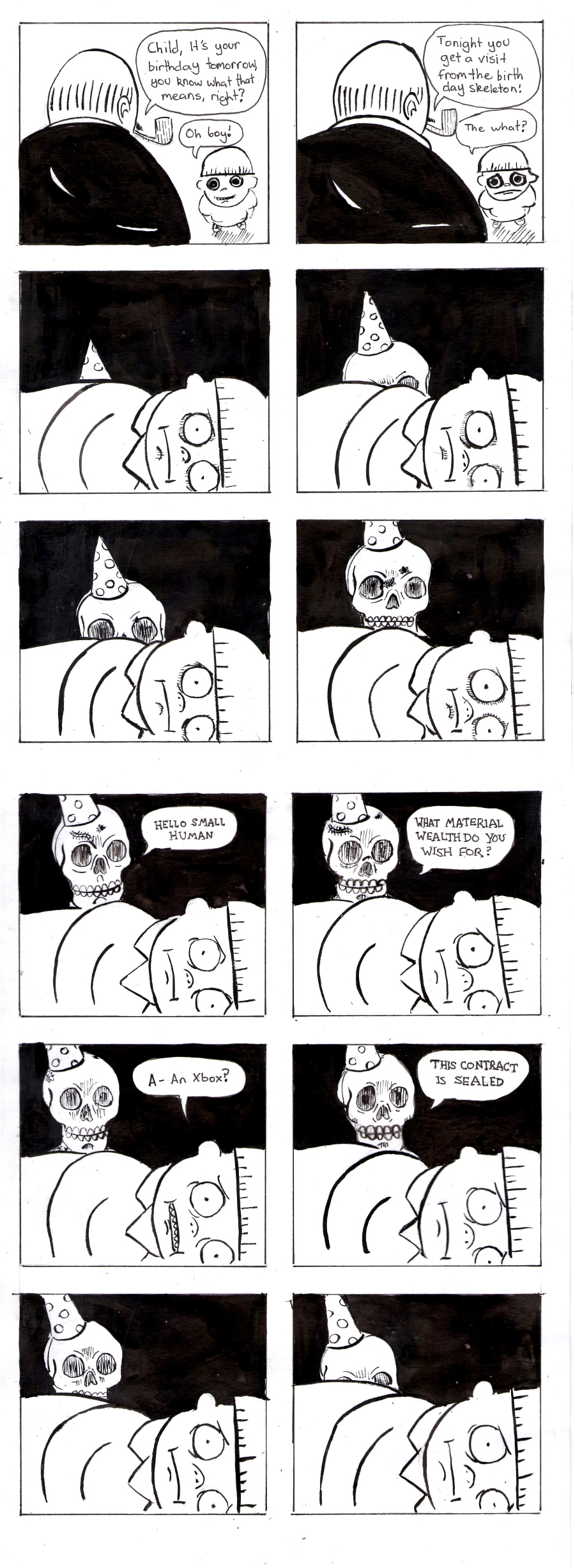 The Birthday Skeleton