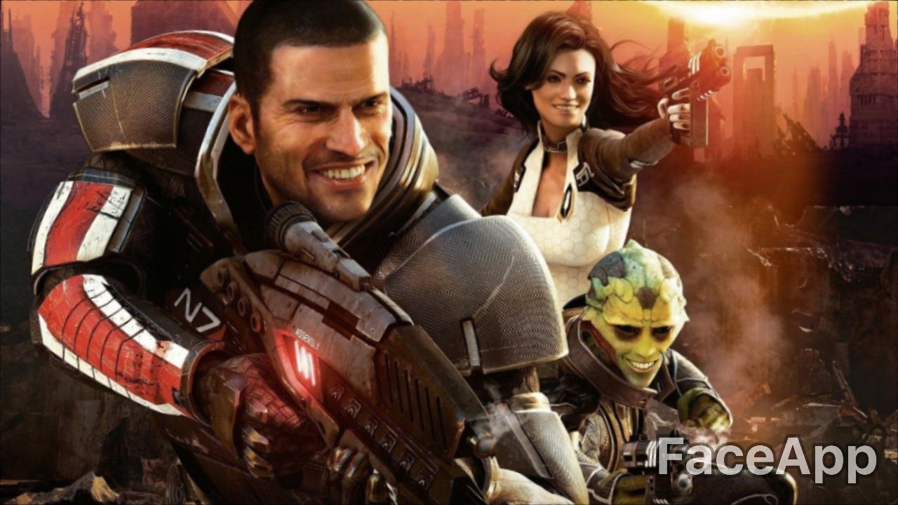 faceapp Mass Effect 2