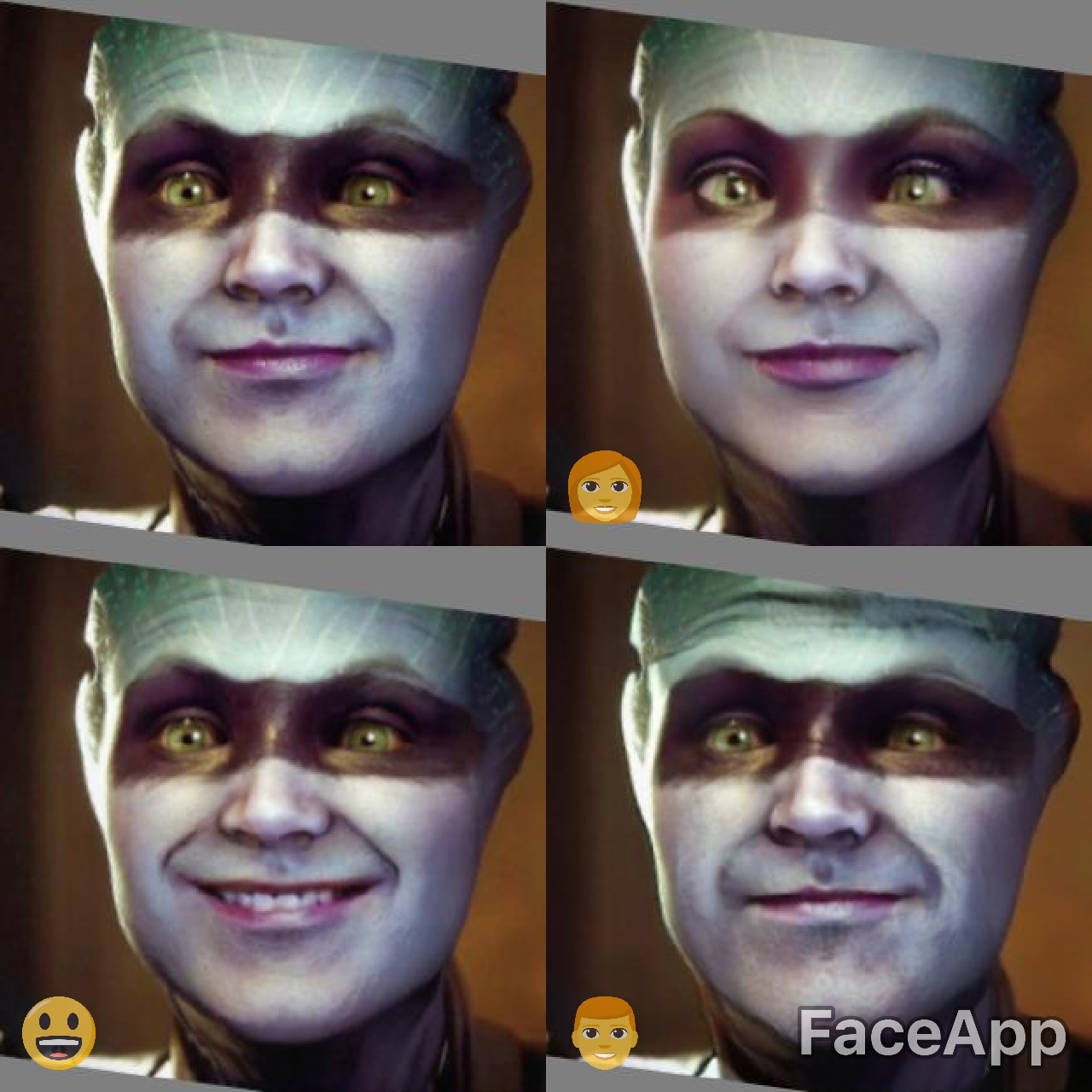 faceapp Mass Effect Andromeda Peebee 2
