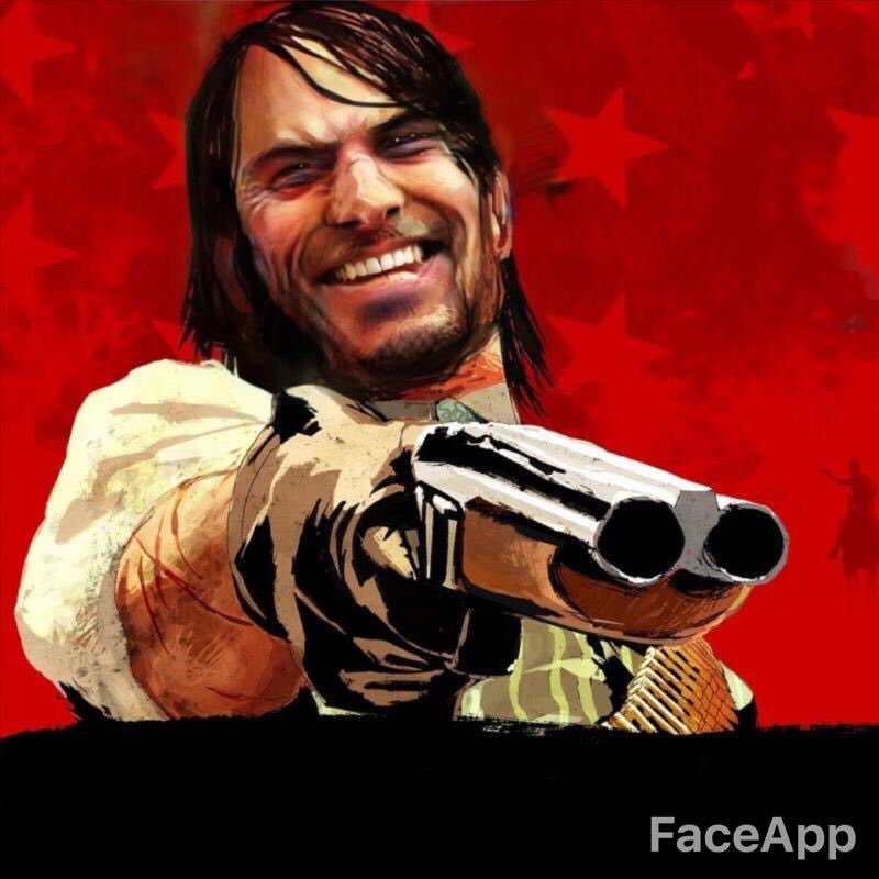 faceapp Red Dead Redemption