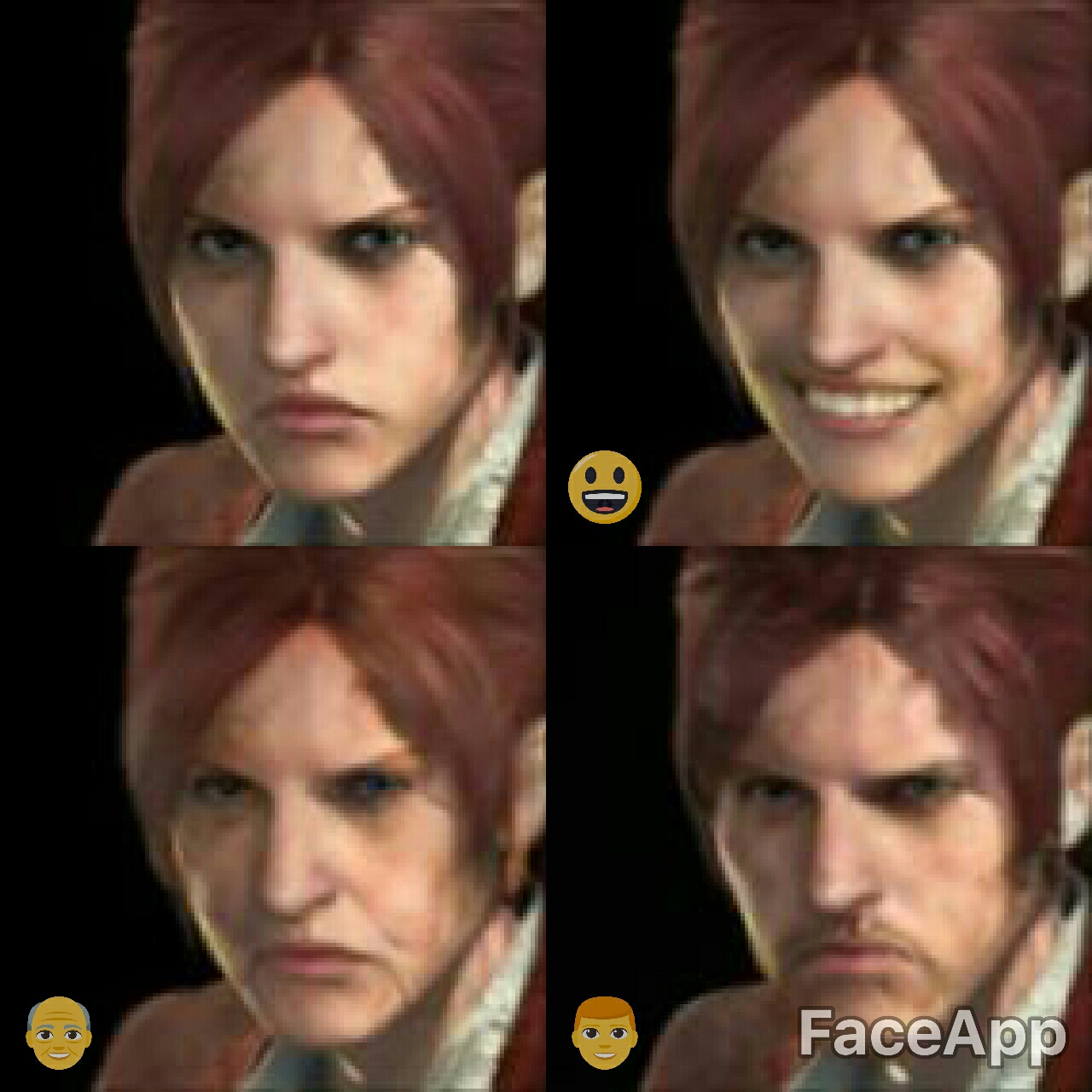 faceapp Resident Evil Claire Redfield