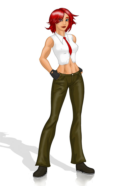 Vanessa King of Fighters