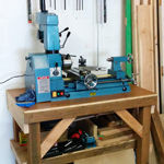 Wooden Lathe Stand