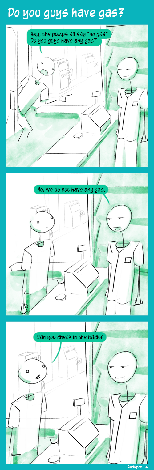 Comic Do You Guys Have Gas