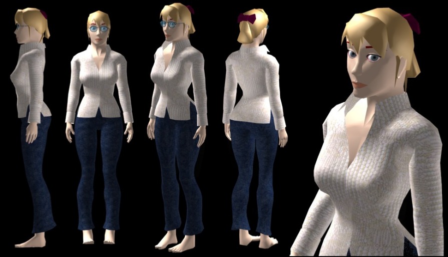 Female Character Model