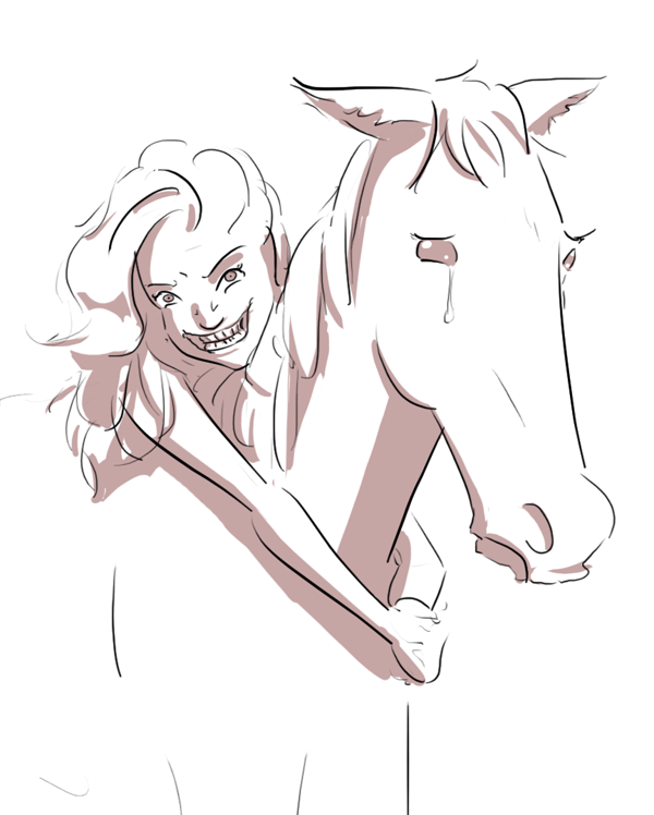 rgd horse lady