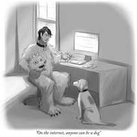 Furry New Yorker Comic